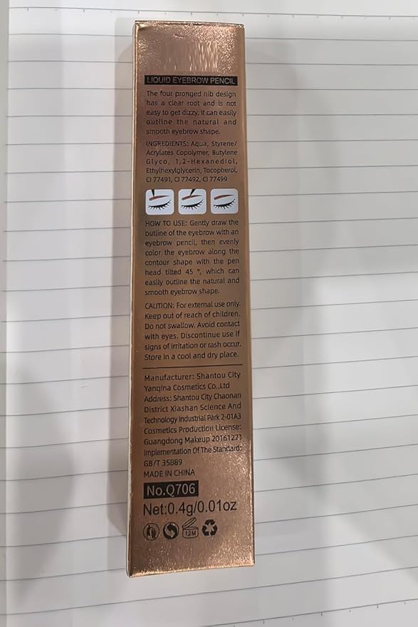 2025 Premium Magic Eyebrow Pencil with a Micro-Fork Tip, 3D Microblading Eyebrow Pencil Waterproof Contouring Pen, 4 Tipped Spoolie Brush Precise Brow Pen Natural Makeup Effect (Red Brown)