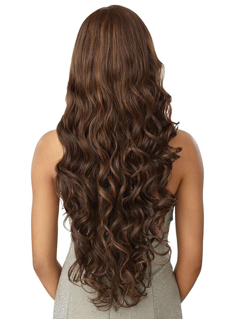Outre Lace Front Wig - Melted Hairline - Swirlista - Swirl 112 (DR ROYAL BLUE)