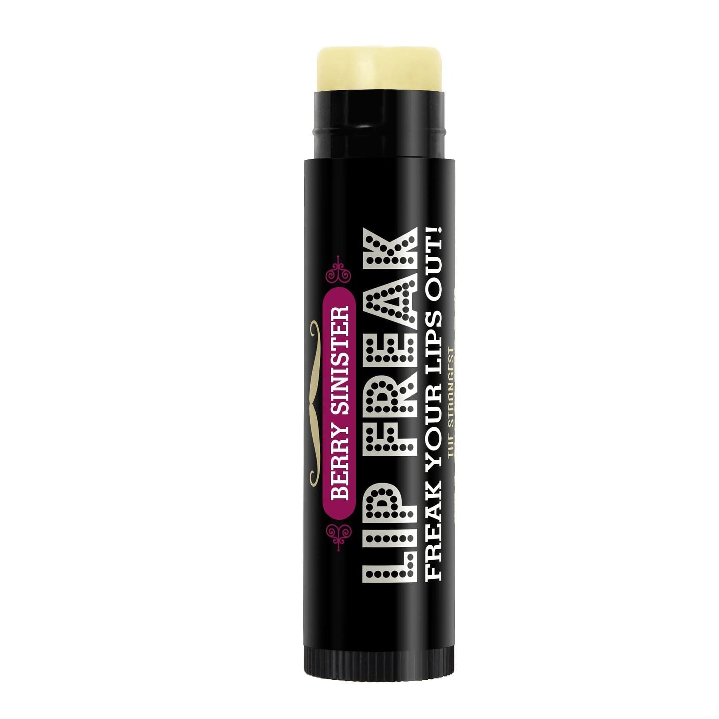 Doctor Lip Bang's BUZZING Lip Balm | Lip Freak| 100% All Natural | Cruelty Free | Berry Sinister