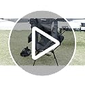GARLLEN Folding Camping Chair with Anti-Slip Feet, Ultralight Folding Picnic Chair with Storage Side Bag, Portable Backpac...