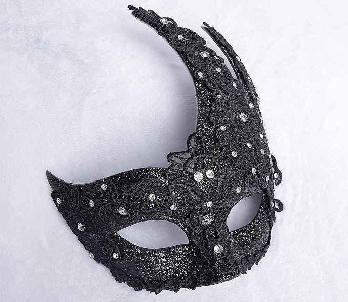 Halloween masquerade mask Venez lace rhinestone mask/party/ball/carnival