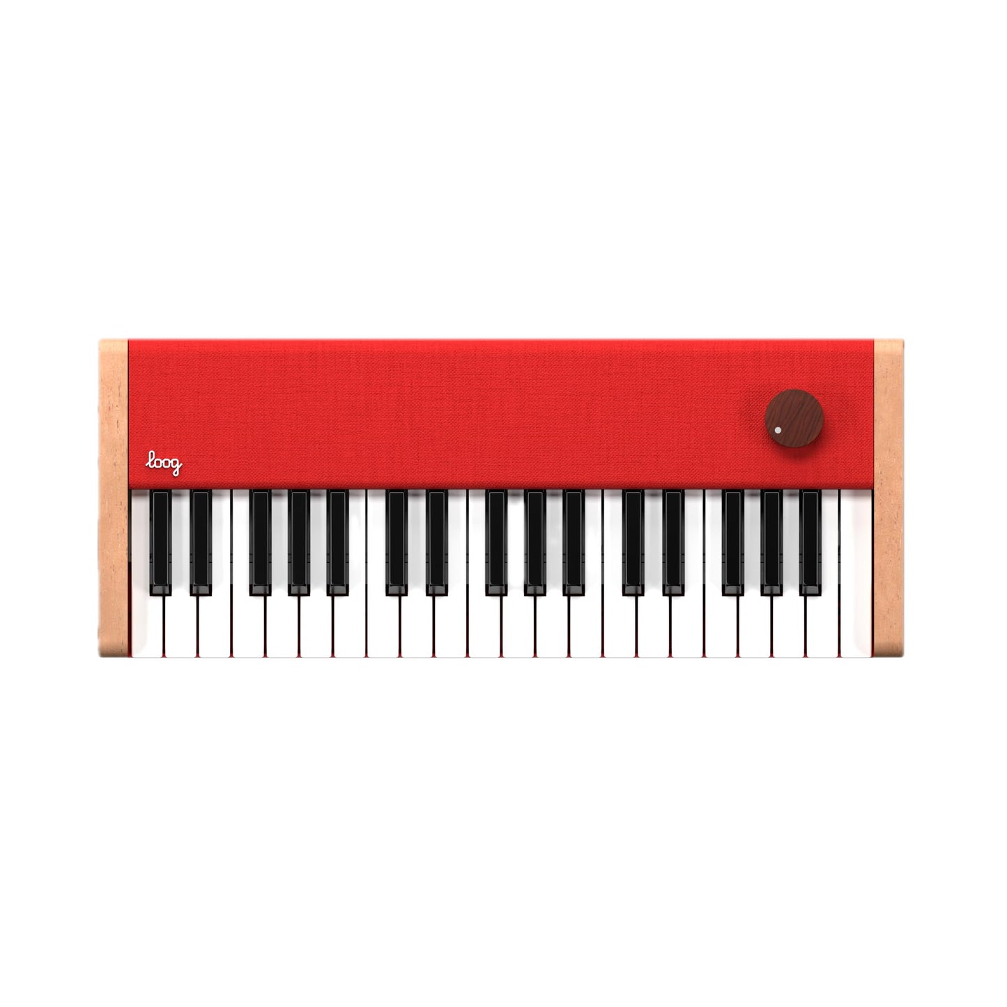 Loog digital piano - portable keyboard for beginners with musician grade sound, MIDI over USB-C rechargeable musical educational