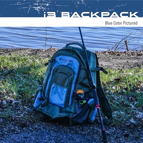 Frogg Toggs i3 Fishing Backpack, Tackle Storage, Includes 3-3600 Bait Trays