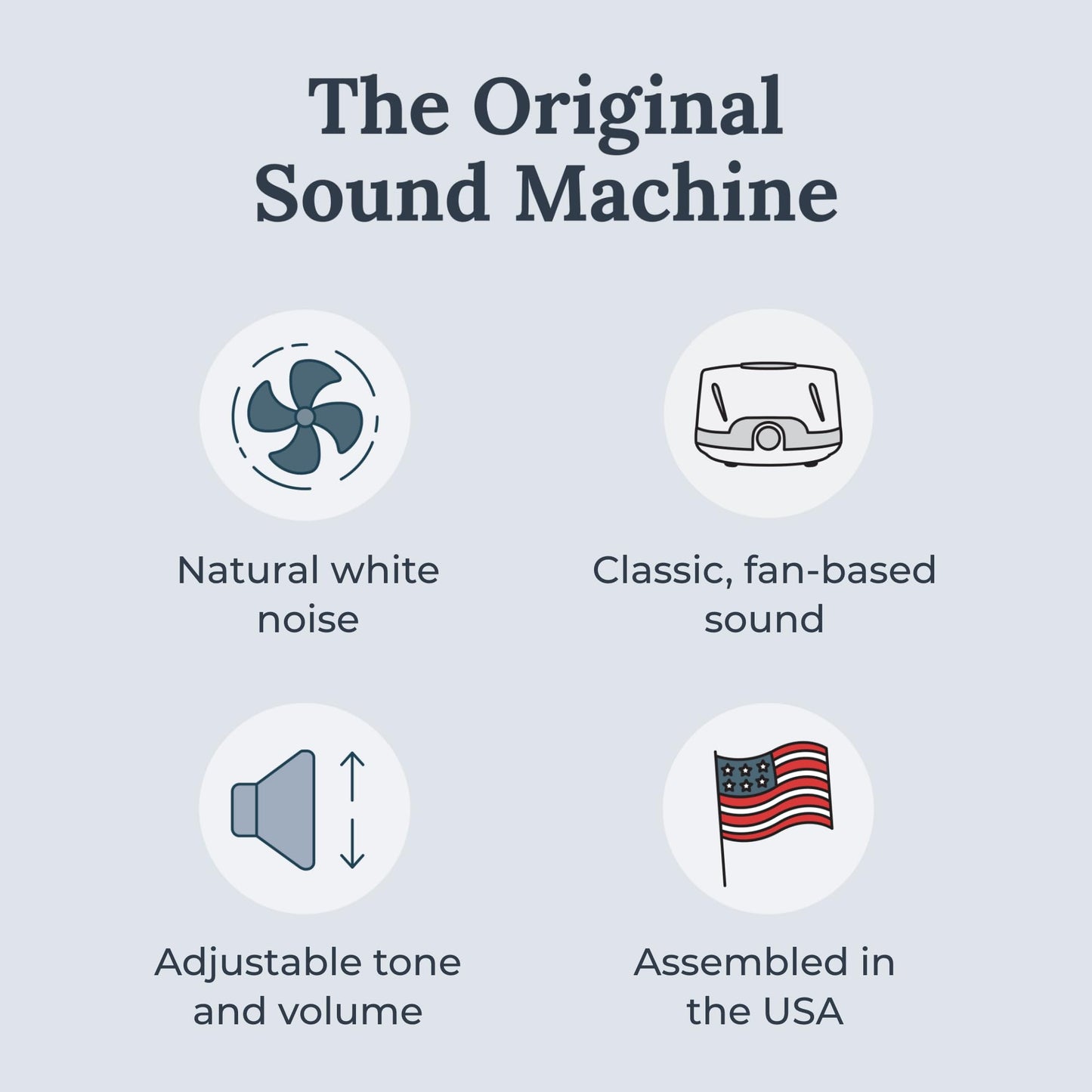Yogasleep Dohm Classic (2 Pack) The Original White Noise Sound Machine, Soothing Natural Sounds from a Real Fan, Sleep Therapy for Adults & Baby, Noise Cancelling for Office Privacy & Meditation