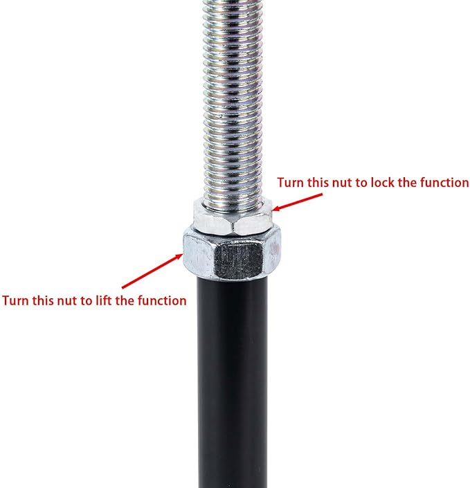2-Pack Mini Screw Jacks, Floor Straightener, Adjust & Lift Supports, Level Floor Jacks, Post 12" to 16"