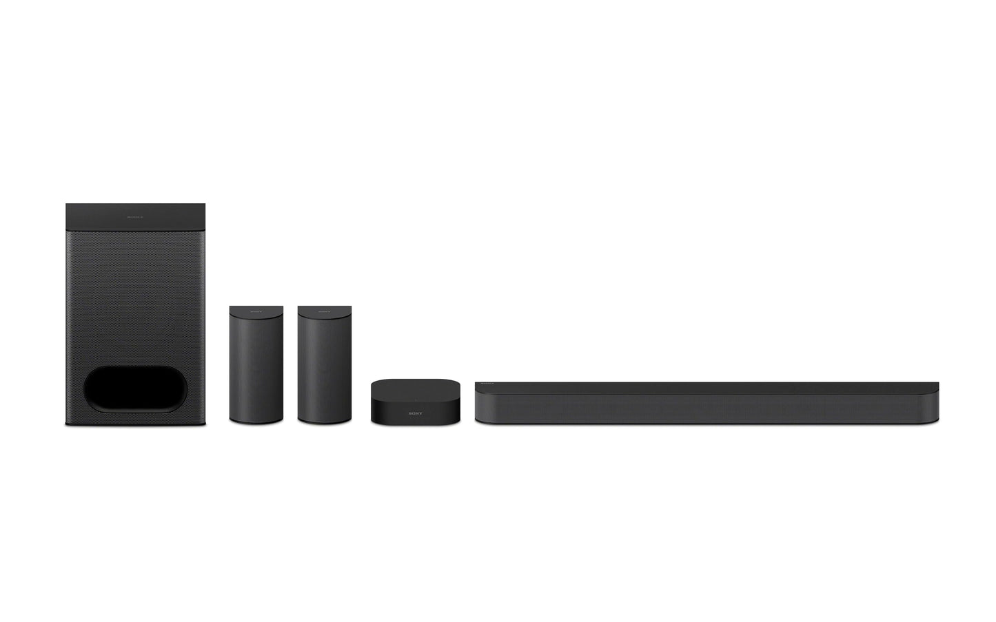 Sony BRAVIA Theater System 6, 5.1ch Home Theater System soundbar with subwoofer and Rear Speakers, Surround Sound by Dolby Atmos/DTS:X Compatible HT-S60