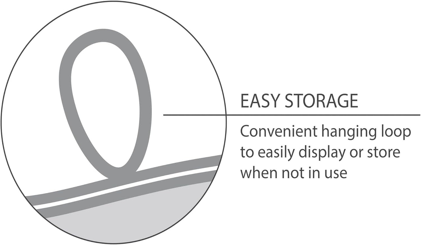 KITCHENAID Ribbed Soft Silicone Oven Mitt 2-Pack Set, 7.5"x13", Fog Blue