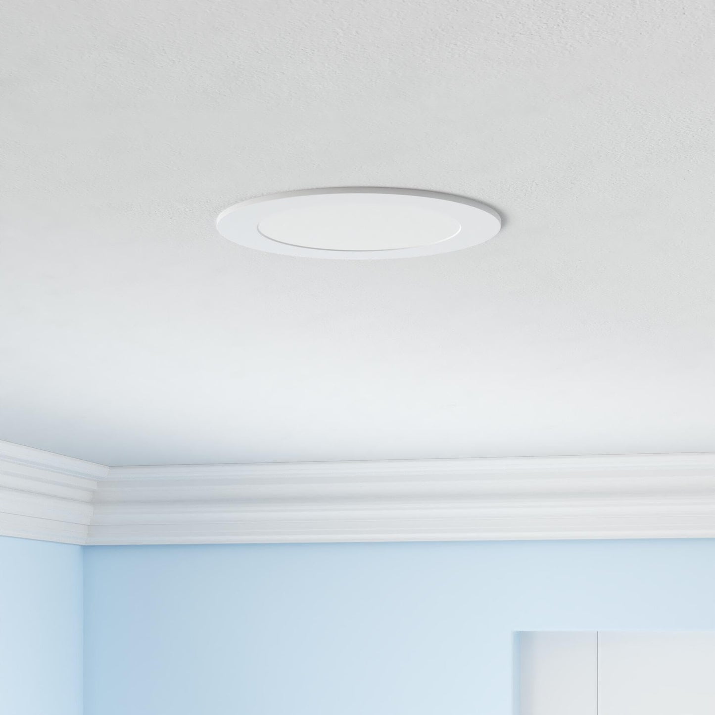 Ensenior 24 Pack 4 Inch LED Recessed Ceiling Light, Dimmable, 5000K Daylight, 750LM 9W 120V, High Brightness Canless Wafer Downlight - ETL&FCC&IC
