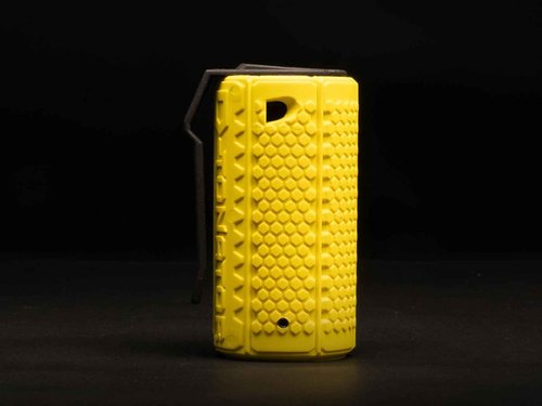 ASG Yellow D-Tonator Green Gas-Powered BB Impact Shower for Airsoft - 155 BB Capacity - Reusable - 360-Degree Range - Yellow