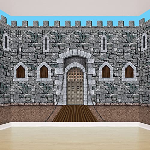 Stone Wall Border Party Accessory (1 count) (1/Pkg)