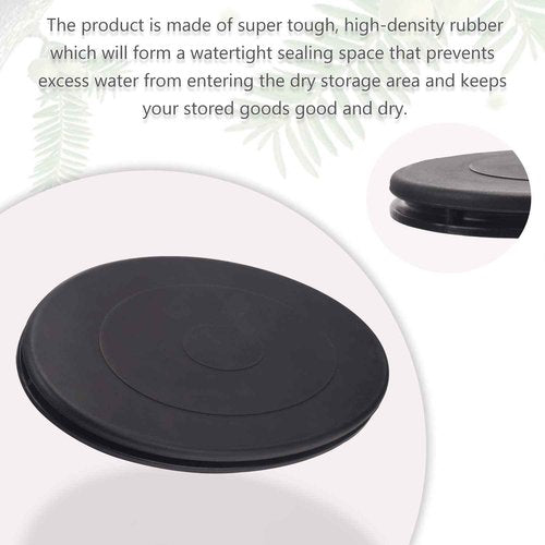 KitchenKipper Necky Kayak Valley Oval Hatch Cover Compatible with Valley Sea Kayaks, Fits Some Older Wilderness Systems Kayaks, Outer Edge Dimensions 18.46" x 11.14"