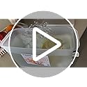NDBOX Slim Fridge Jug with Faucet for Water, Iced Tea, Fruit Juice, Softdrinks, Milk, Beverages Dispenser - Hot or Cold Dr...
