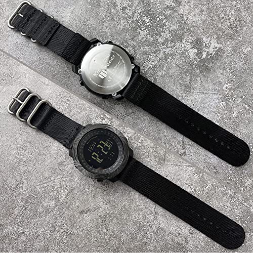North Edge Apache Tactical Sports Watches for Men , Outdoor Survival Military Compass Rock Solid Digital Watches with Dura...