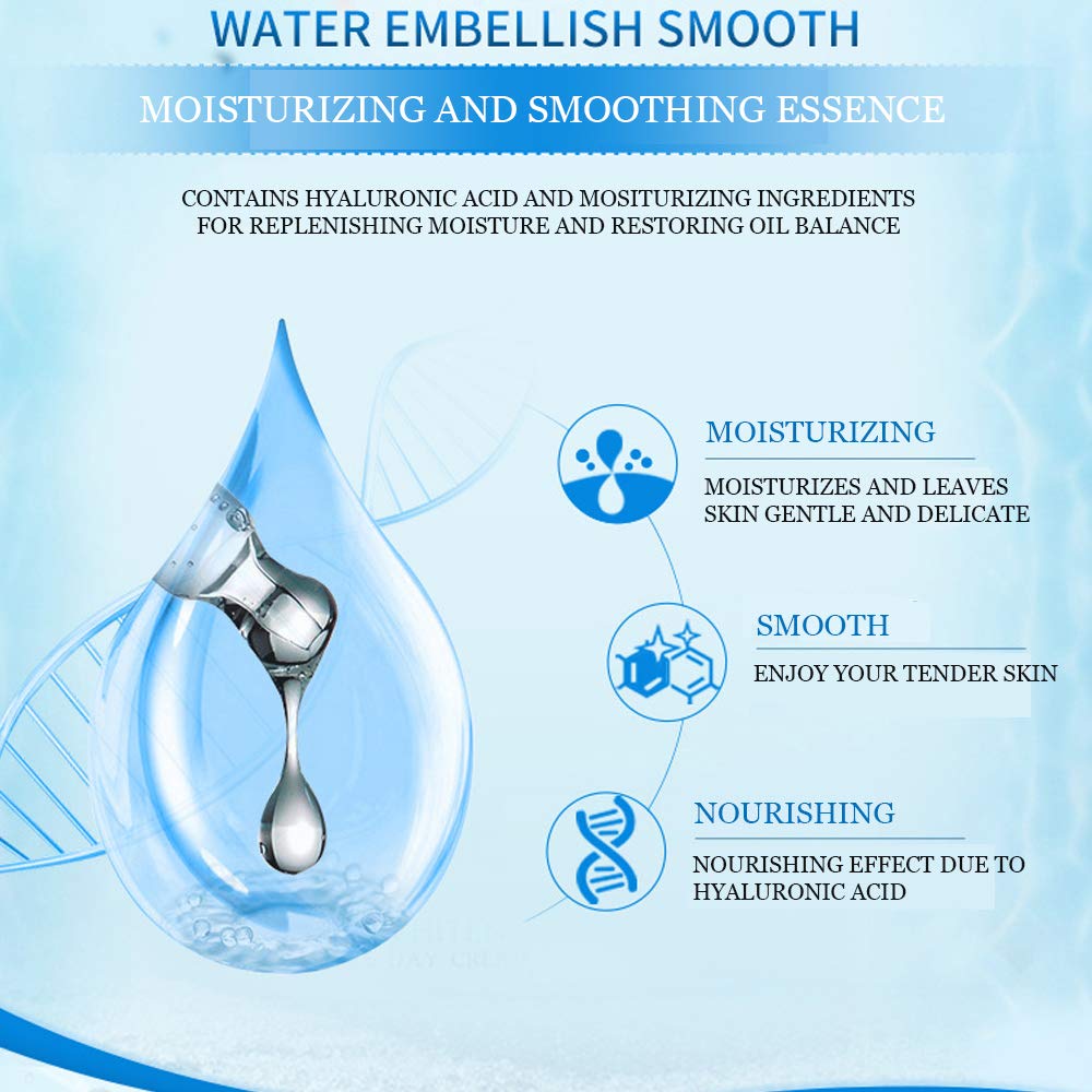 BIOAQUA Hyaluronic Acid Face Cleanser Moisturizing and Smoothing Essence Restoring Oil Balance 100ml