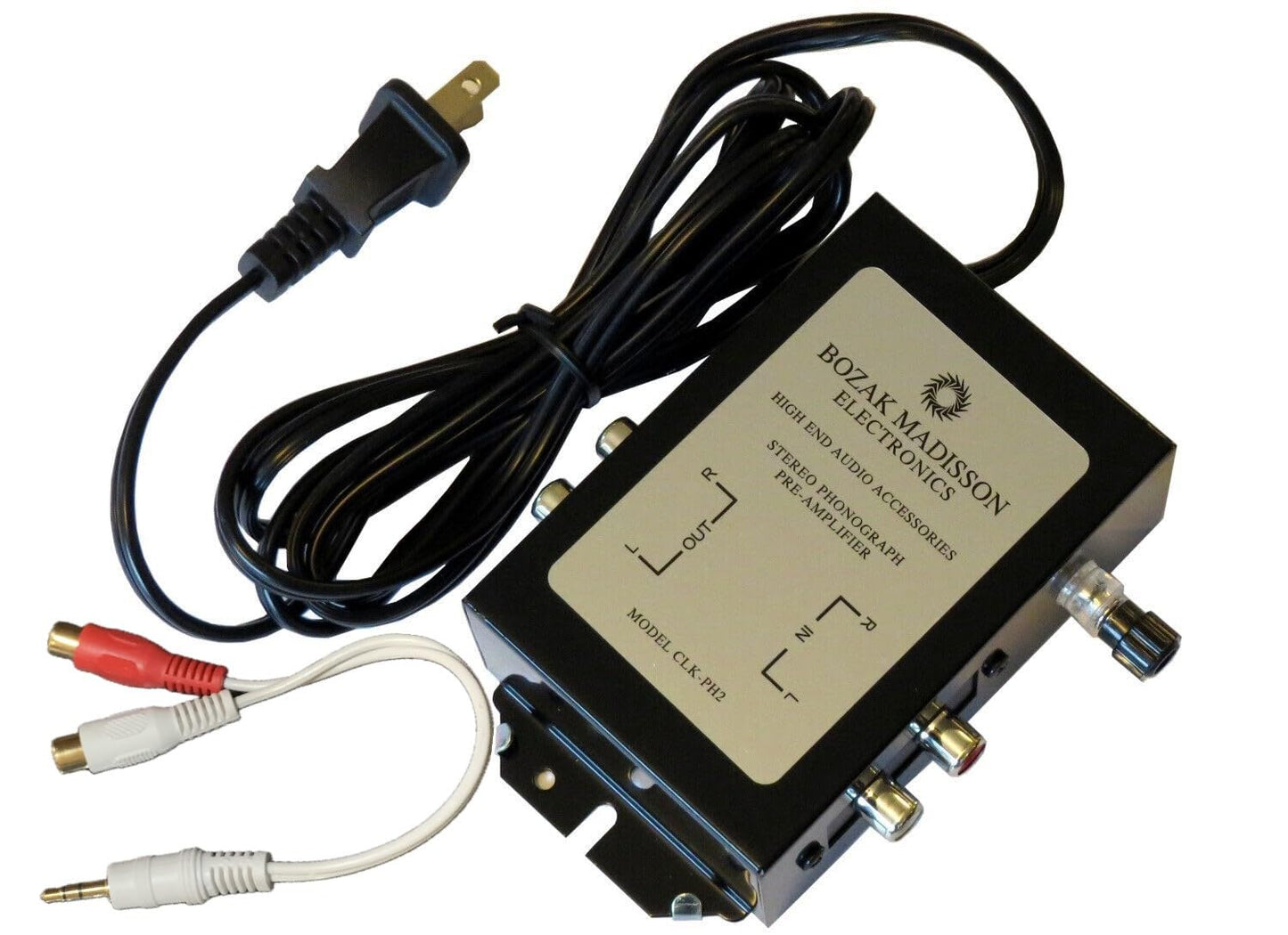 Bozak Madisson Phono Preamp Preamplifier, Turntable Amplifier Pre-Amp