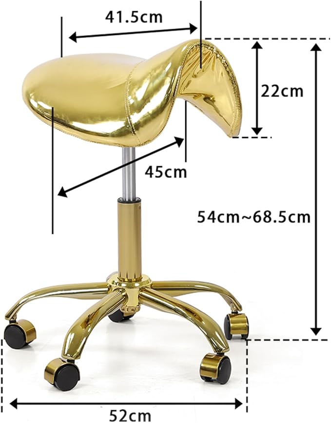TATARTIST Curved Lash Bed Eyelash Extension Table High Density Sponge Comfortable Beauty Salon Treatment Table with Adjustable Backrest and Legrest (Light Khaki + Salon Stool)