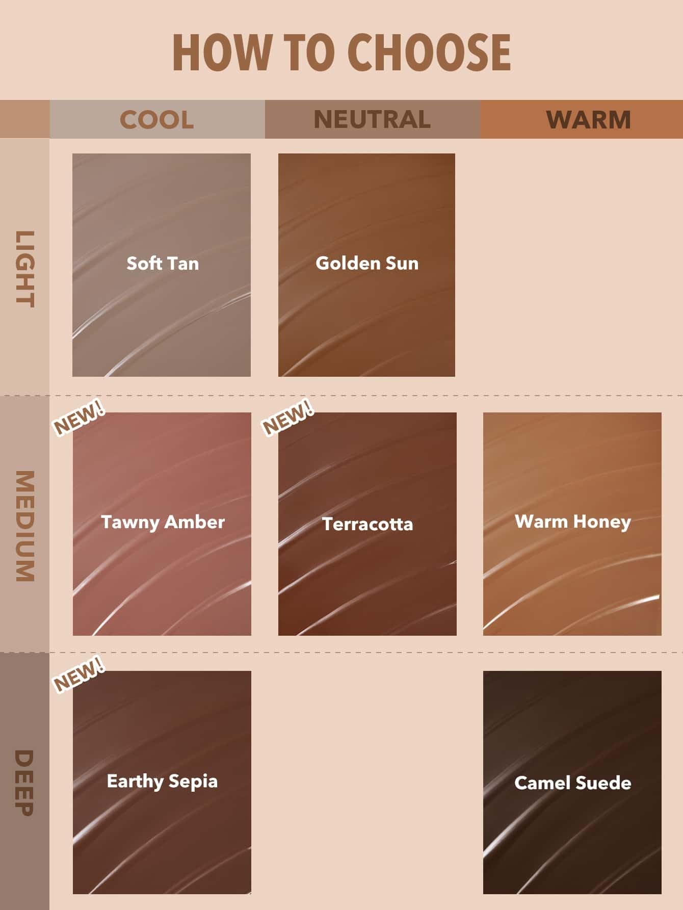 SHEGLAM Sun Sculpt Cool Toned Liquid Contour Stick Long Lasting Cream Bronzer Makeup - Camel Suede