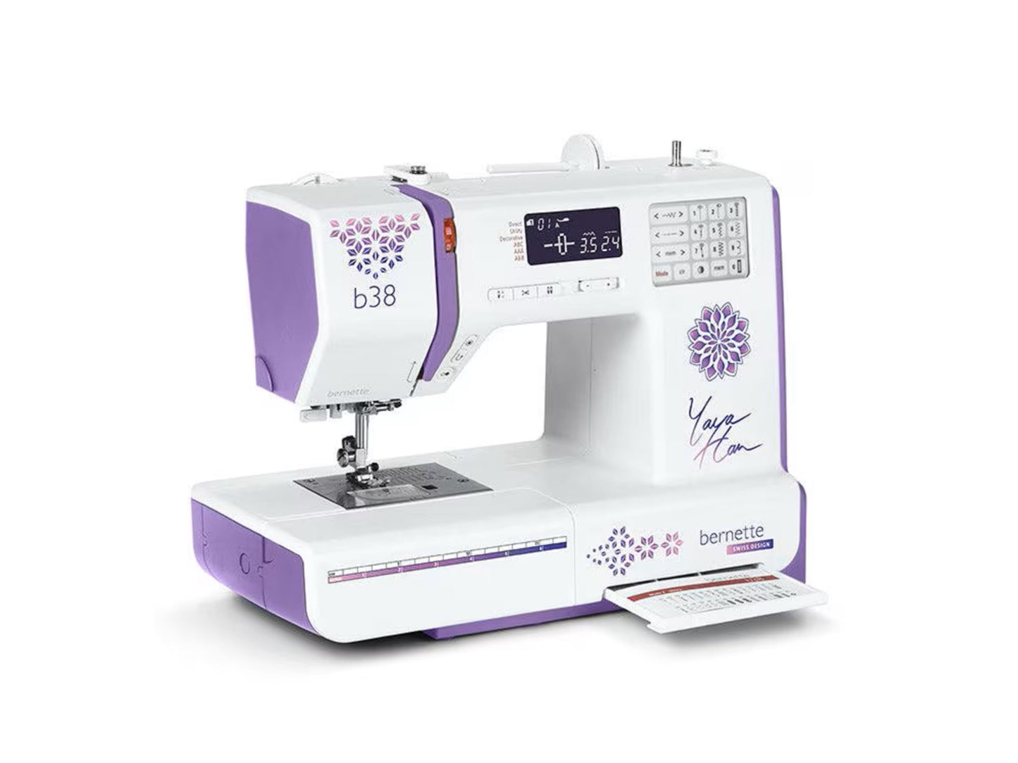 Bernette B38 Yaya Han Special Edition Sewing Machine with Topstitch bag