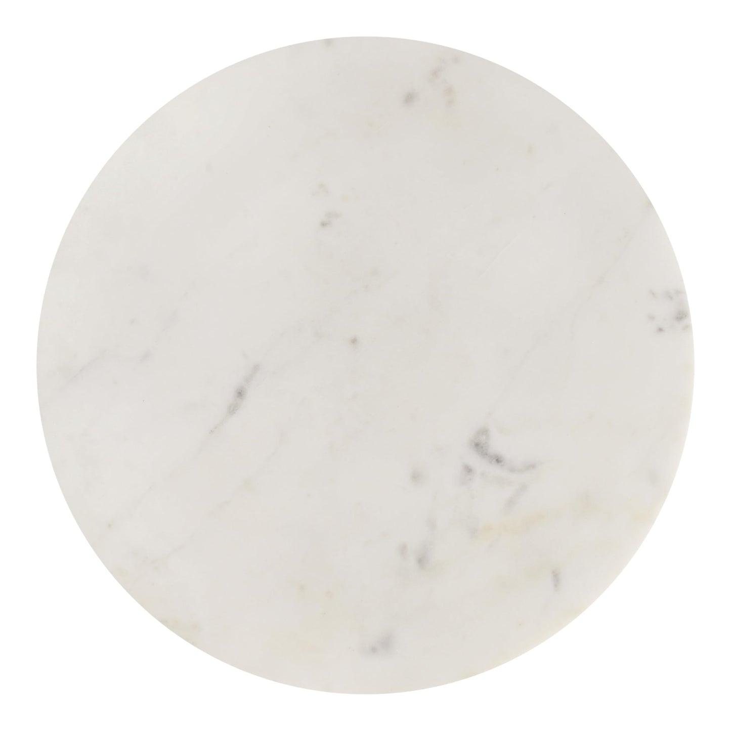 JONATHAN Y MTB1103A Javier 17.75" Contemporary Natural Marble Handmade X-Shaped End Table for Living Room, Bedroom, Bathroom, White