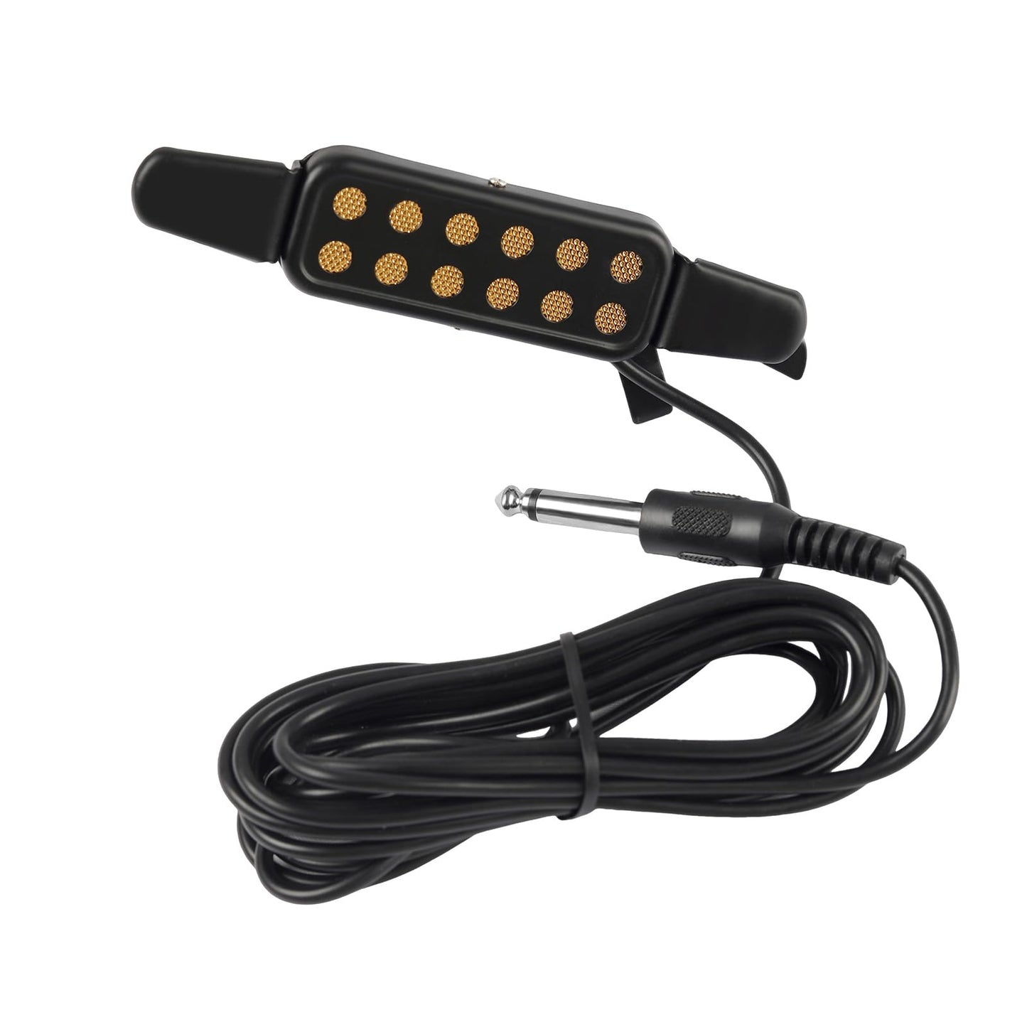 GOGHOST Clip-On Guitar Pickup for Steel-String (Not for Classical) Acoustic Guitar Pickups for 38-42 in Electric Pick Up Transdu