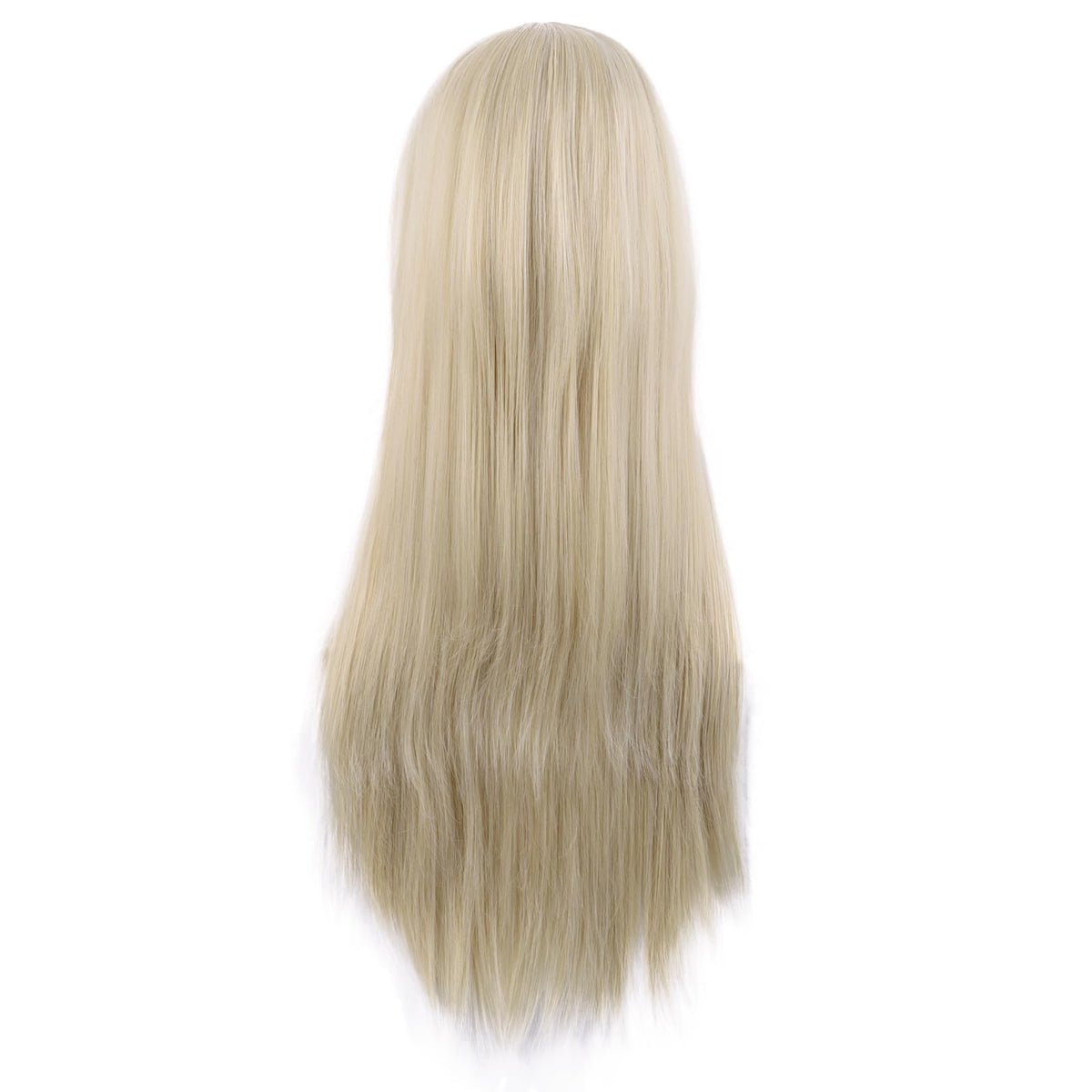 MapofBeauty 32 Inch/80 cm Side Bangs Long Straight Anime Costume Cosplay Party Wig (Blonde)