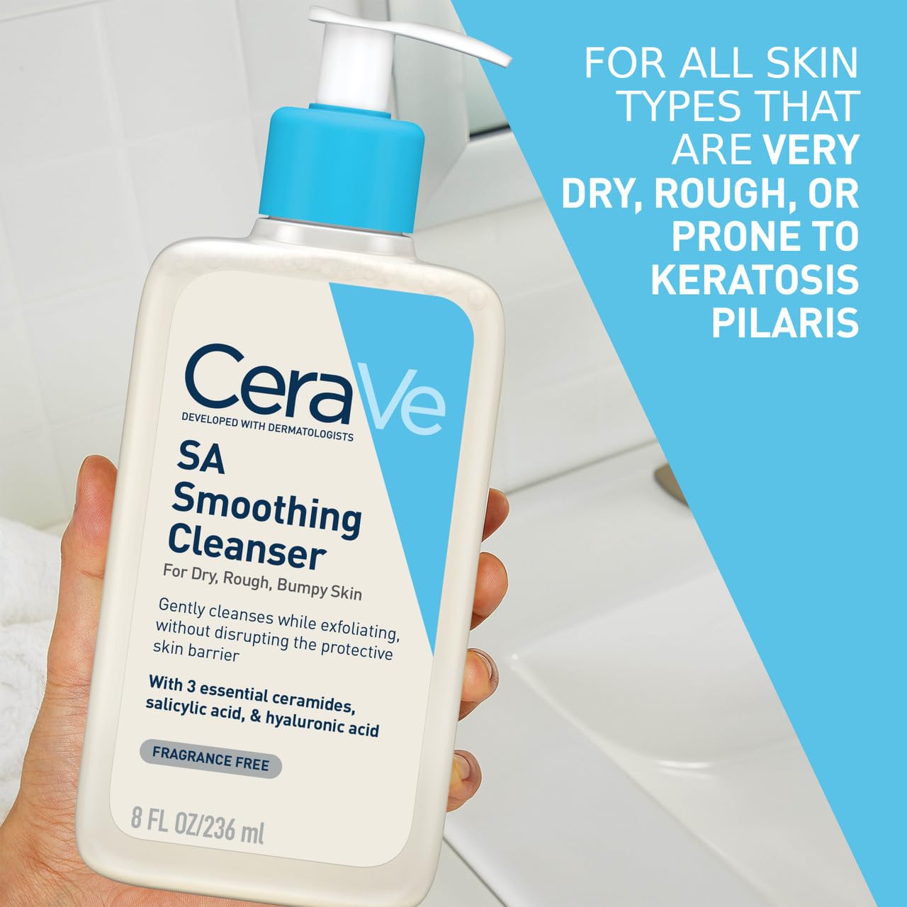 CeraVe Renewing SA Cleanser - 8 oz. (Pack of 2)