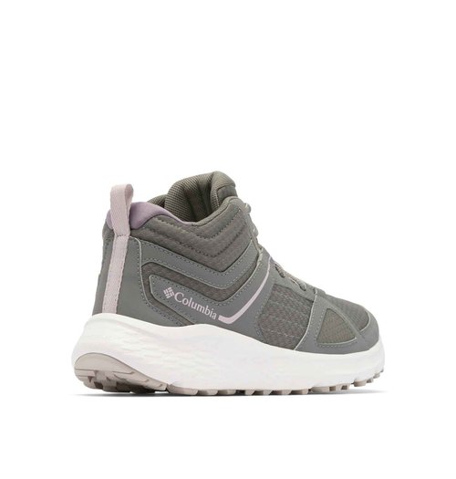 Columbia Womens Novo Trail Mid, Quarry/Vapor, 6 Wide