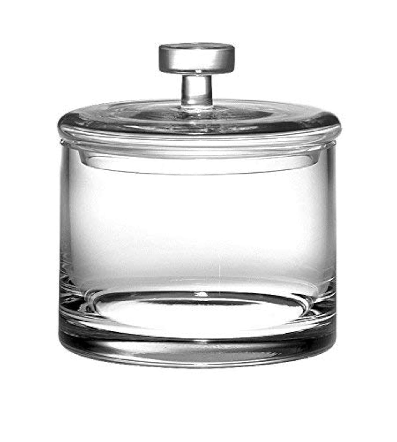 Barski - Glass - Biscuit Jar - Candy Box - 6" H - Made in Europe