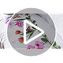 Ghegicu 2PCS Flower Banner Reusable Wildflower Garland Floral for Spring Party Enchanted Garden Theme Picnic Wedding Baby ...