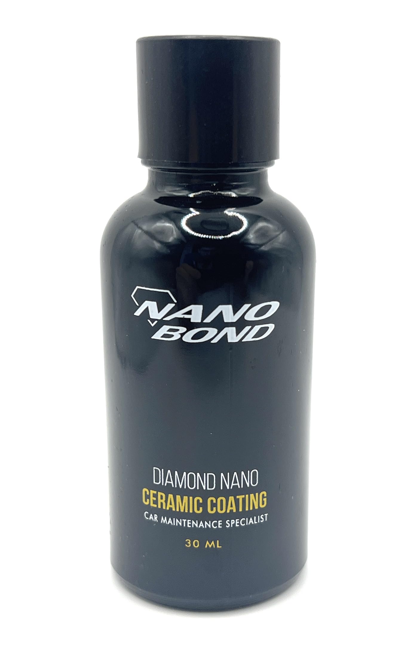 Nano Bond Professional Ceramic Coating for Cars - High Gloss Paint Protection Kit, UV & Corrsion Resistant for, Wheels, Glass, Plastic, Easy Application, Ultra Hydrophobic, Long Lasting, Shine, 30ml