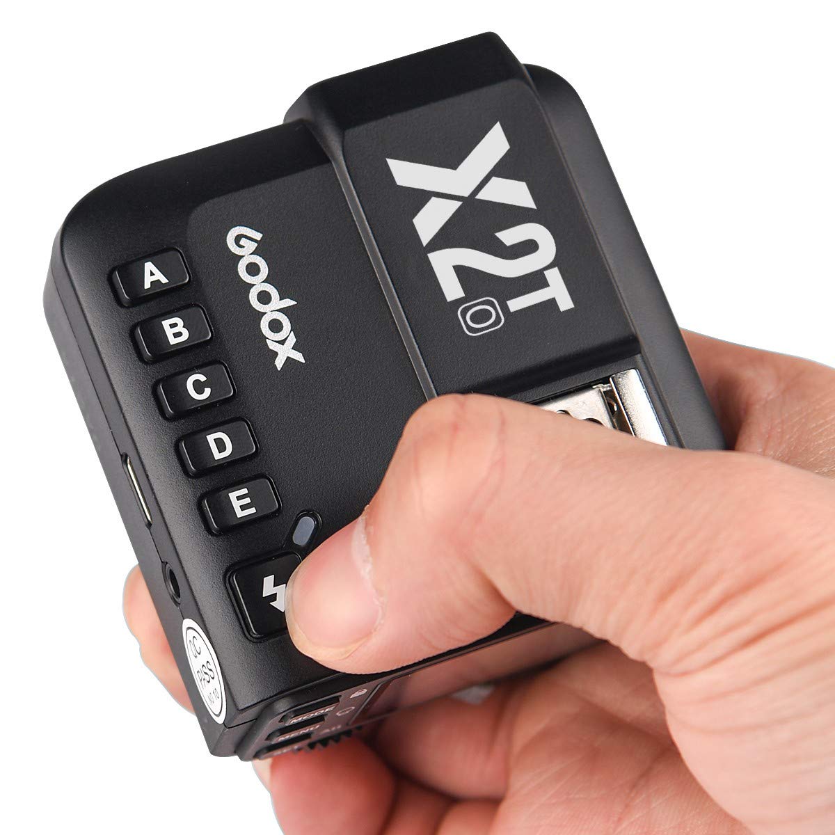 Godox X2T-O Ttl Wireless Flash Trigger For Olympus, 1/8000S Hss Bluetooth Connection Supports App Controller, Tcm Function, 5 Se