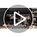 Lexenic Cocktail Making Dock, 23-Piece Cocktail Shaker Set with Freeform Bamboo Stand, Easy Access Stainless Steel Bartend...