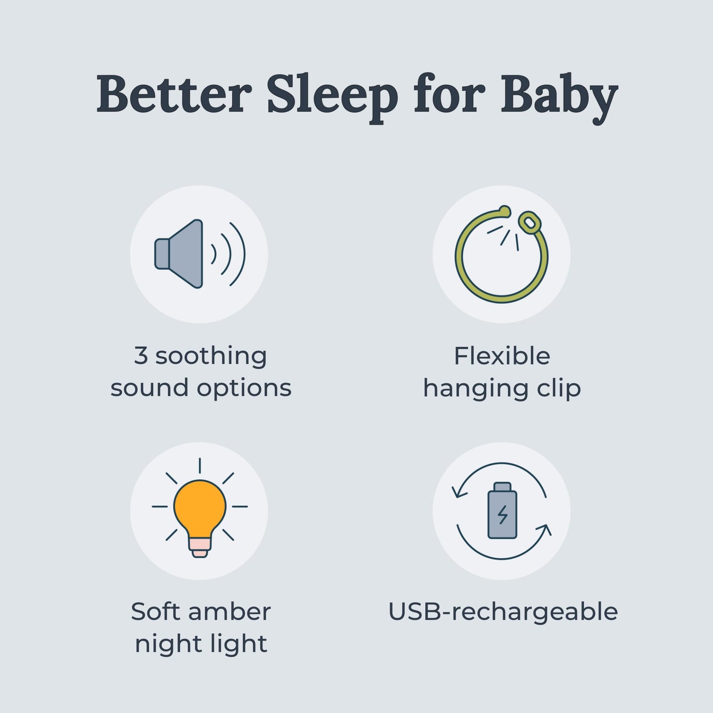 Yogasleep Hushh & Crush Resistant Travel Case, (2 Piece Set) Portable White Noise Sound Machine for Baby, 3 Soothing Natural Sounds, Noise Canceling for Sleep Aid, Office Privacy, & Meditation