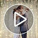 10x10ft Ivory Tulle Backdrop Curtain with Lights String for Parites, Sheer Backdrop Curtains for Wedding Baby Shower Birth...