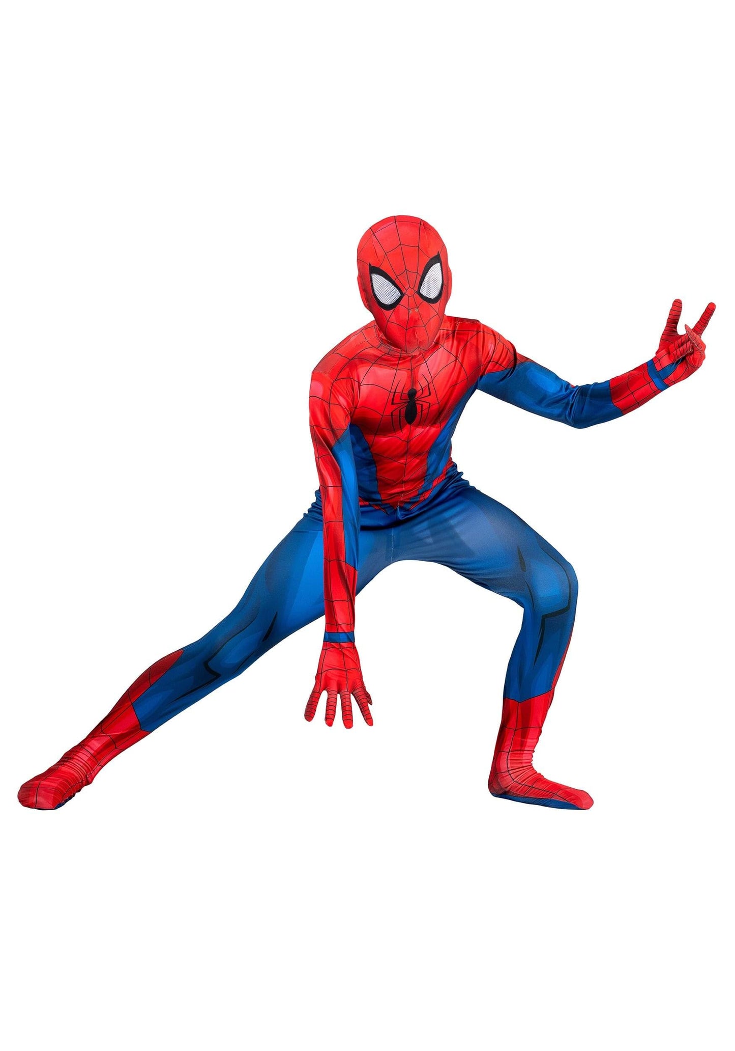 Marvel Kid's Classic Spider-Man Zentai Costume Suit Medium