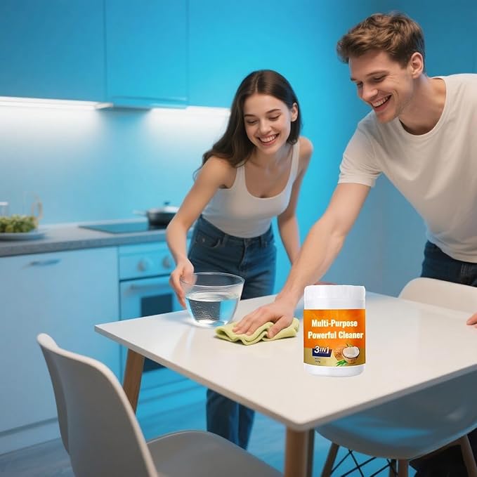 Multi-Purpose Powerful Cleaner for Kitchen,All-Purpose Cleaner Removes Stains on Microwave,Oven & Stove Top