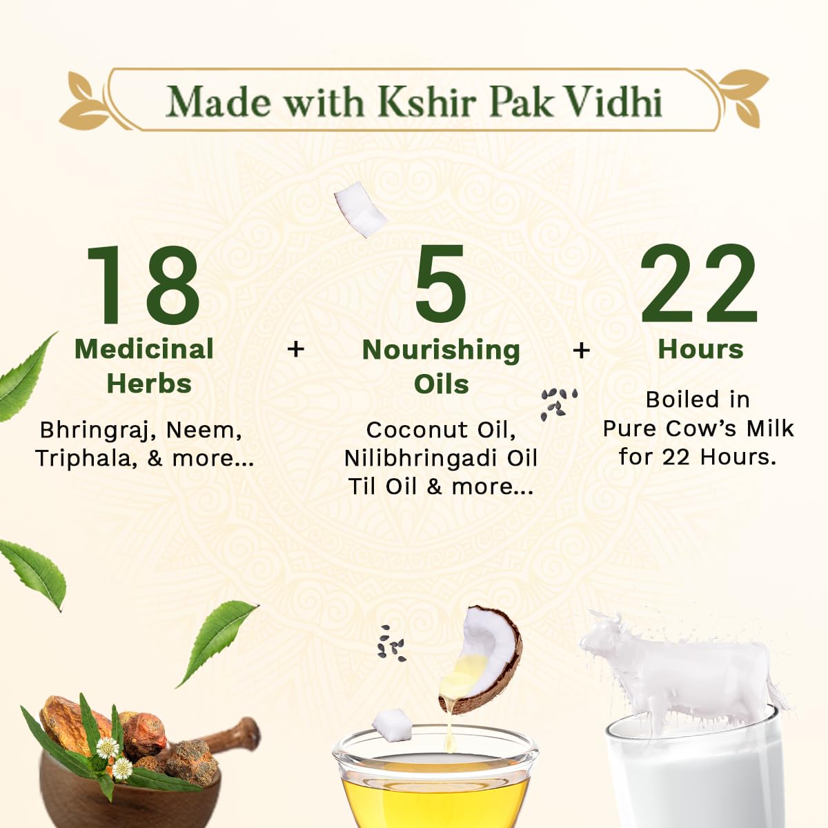 SESA Ayurvedic Hair Oil With Bhringraj & 17 Rare Herbs With Coconut Oil and 4 Nourishing Oil For Hair Growth Help Control Hair F