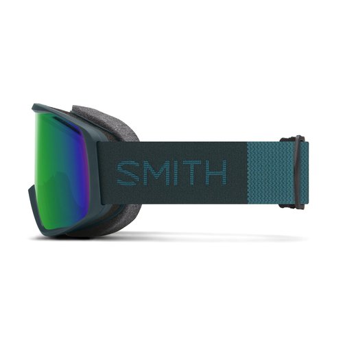 SMITH Unisex Adult Rally Snow Sport Goggle - Pacific Frame | Green Sol-X Mirror Lens