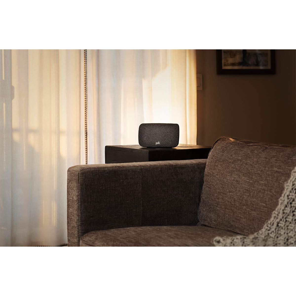 Polk Audio SR2 Wireless Surround Sound Speakers for Select Polk React and Magnifi Bars - Wireless Surround Sound System for TV, Easy Setup, Multiple Placement Options, 2 Count (Pack of 1)