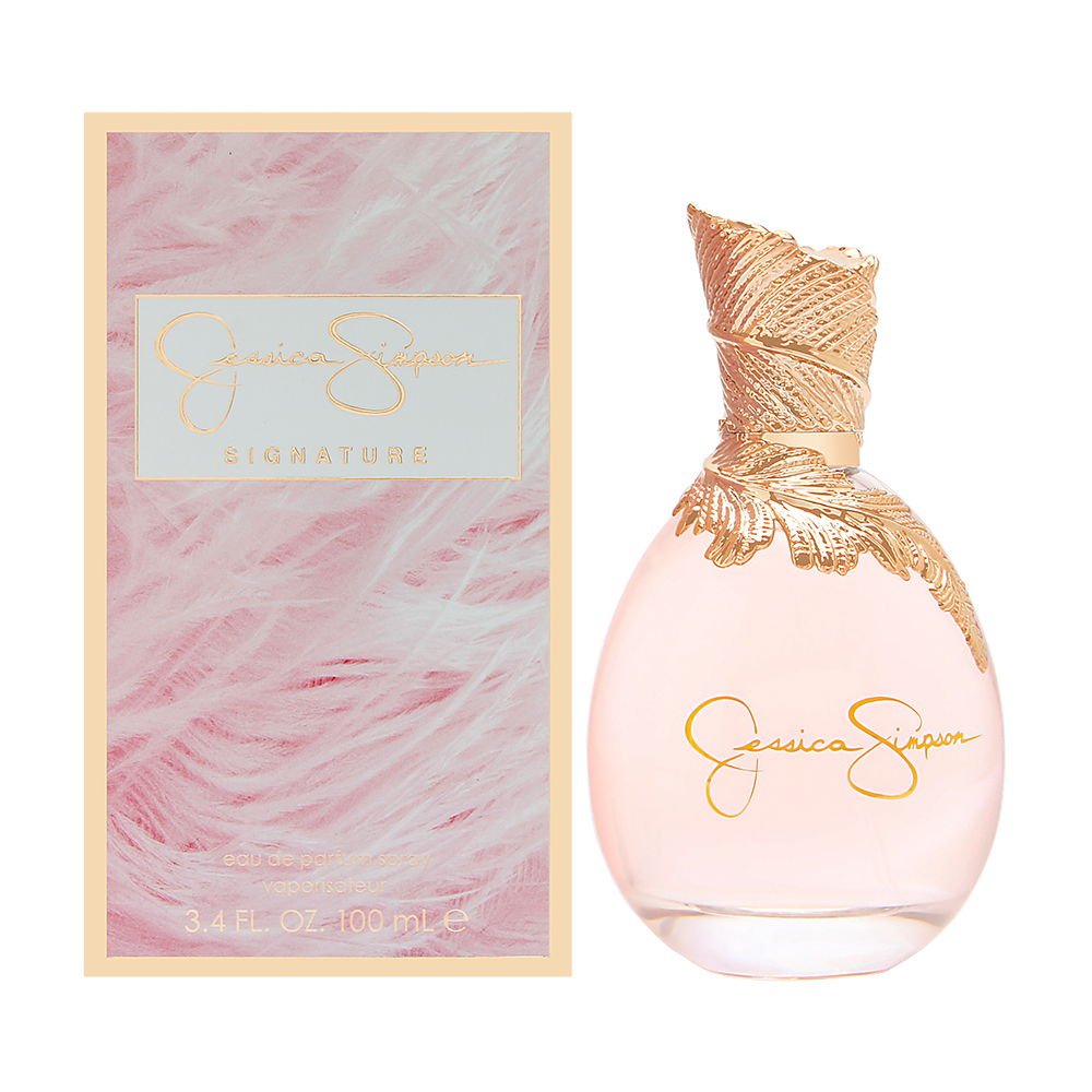 Signature Jessica Simpson Eau de Parfum Spray, 3.4 Ounce, clear