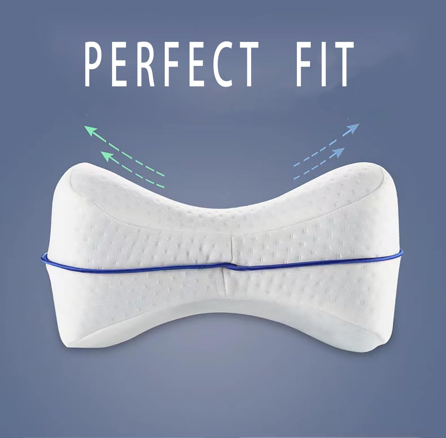 2 pcs Replacement Pillow Case for Contour Legacy Leg,Washable Zippered,Lightweight and Soft, Cover ONLY(White)