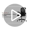 Office Chair, Ergonomic Desk Chairs 330LBS Capacity High Back Mesh Computer Chair with Flip-up Armrests, Comfy Work Chair ...