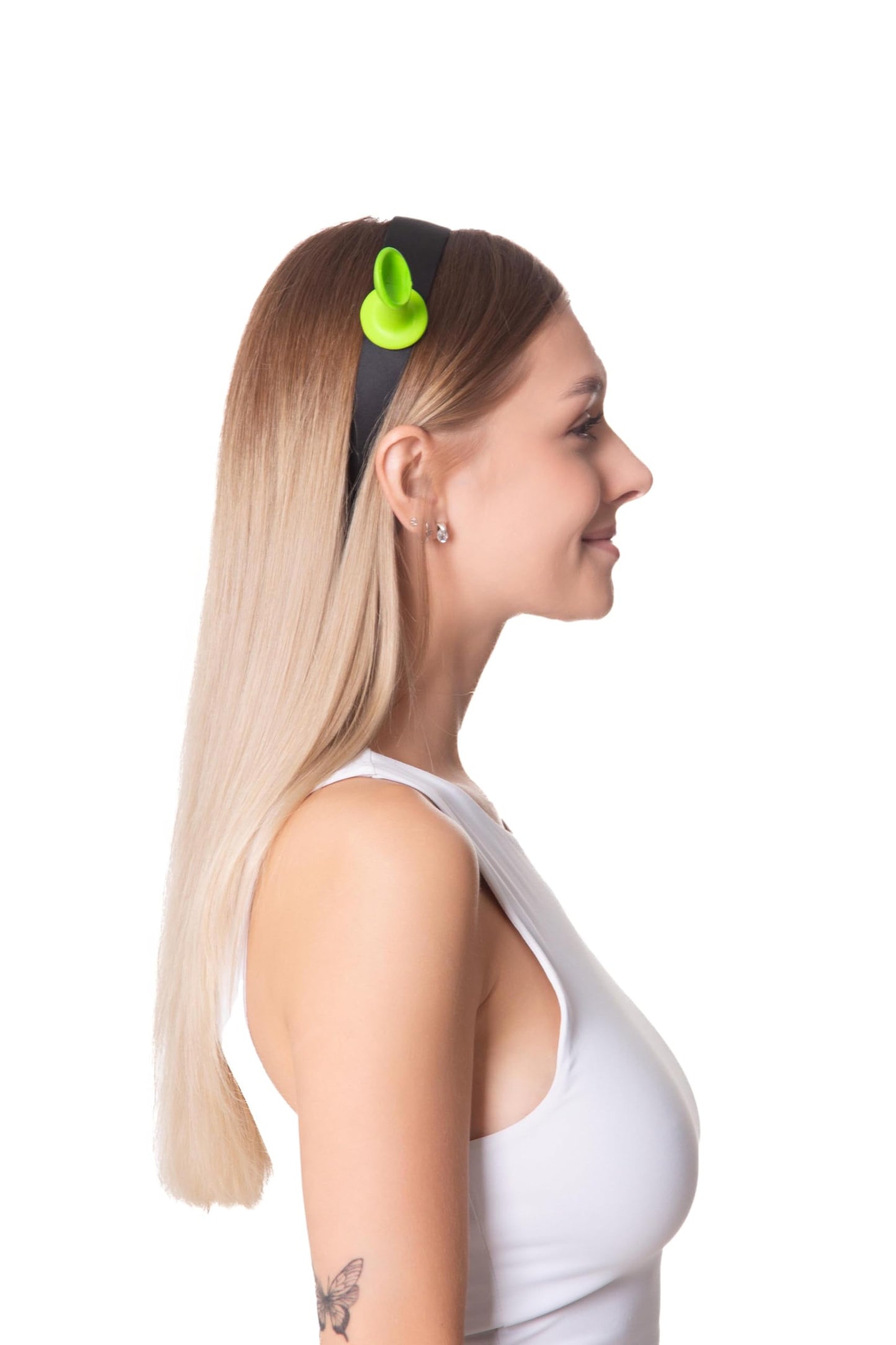 Cosplaya Green Ears Headband Costume - Adult Womens Mens Teens Alien Cosplay Halloween Costumes Family XL, One Size