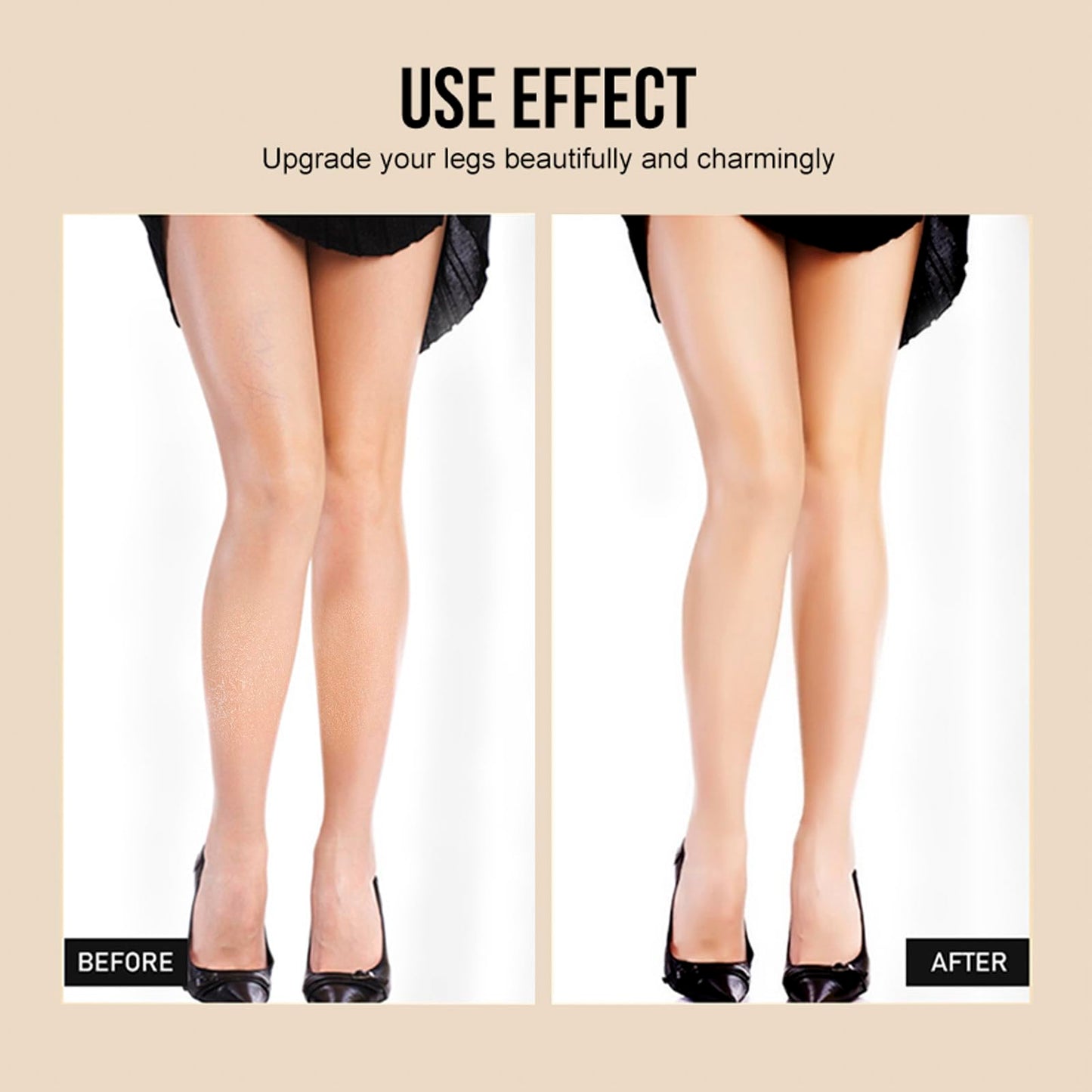 OCHEAL Waterproof Leg Makeup Cream, No Transfer Tattoo Cover Up&Scar Concealer, Long Lasting Body Foundation for Flawless Skin,