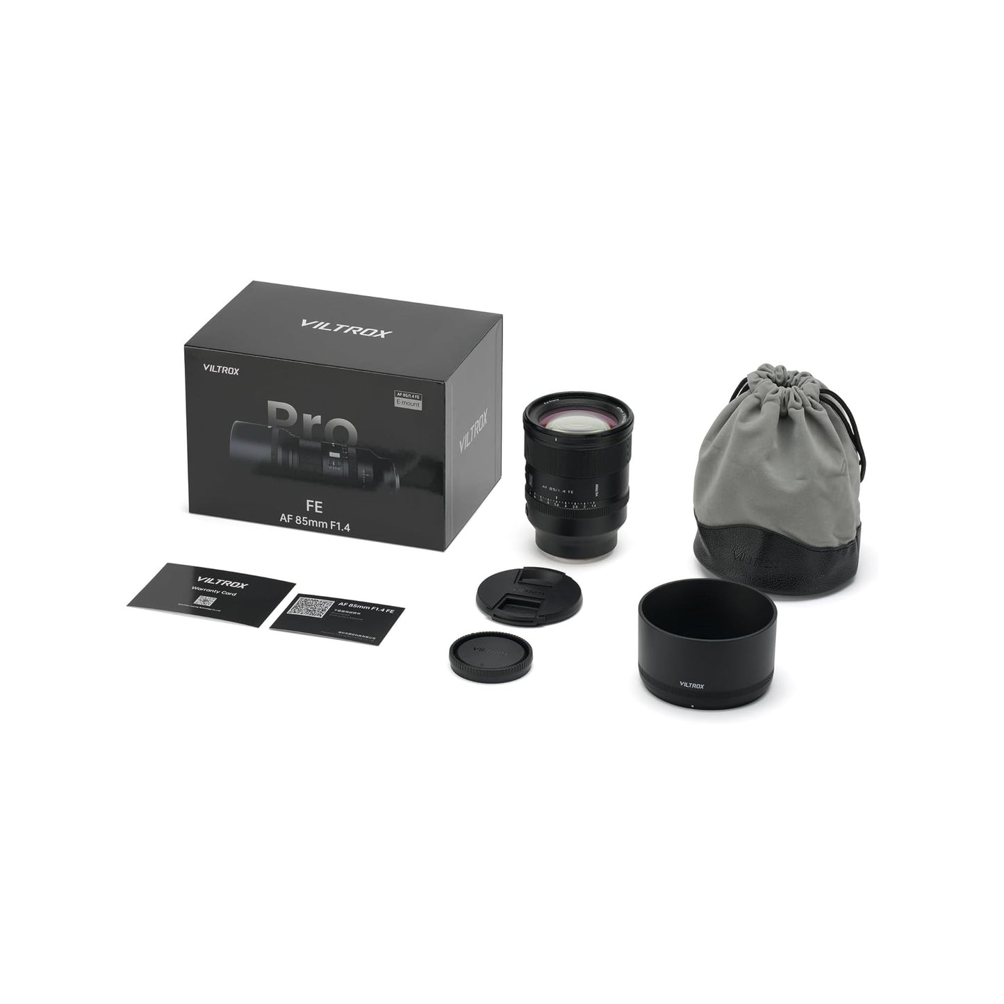 VILTROX AF 85mm F1.4 Pro FE Full Frame Autofocus Lens for Sony E Mount Cameras, HyperVCM Large Aperture Portrait Lens for Sony A7R IV III II, A7 III, A7C, A9, A1, FX3, FX30, A6600 A6700 A6400