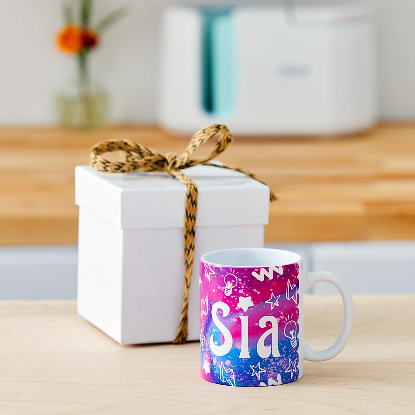 Cricut Mug Press + 12 Blank Mugs (12oz Each)