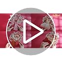 Aobkiat Valentines Day Red Party Decorations Centerpieces,Large Vase-Shaped Honeycomb Paper Decoration with Glitter Edge f...