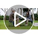 FUNDANGO Folding Tripod Stool, Lightweight Portable Fishing Chair with Thick Padded Seat, 440 Lbs Heavy Duty Outdoor Campi...