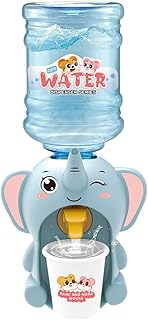 Interactive Mini Water Dispenser Toy - Cute and Realistic Simulation Drinking Fountain for Kids' Desk and Home - Role Play...