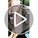 ENCOOL Insulated Water Bottle with Straw Stainless Steel Water Bottle, Leak-Proof, BPA-Free, Double Wall Vacuum Keeps Cold...